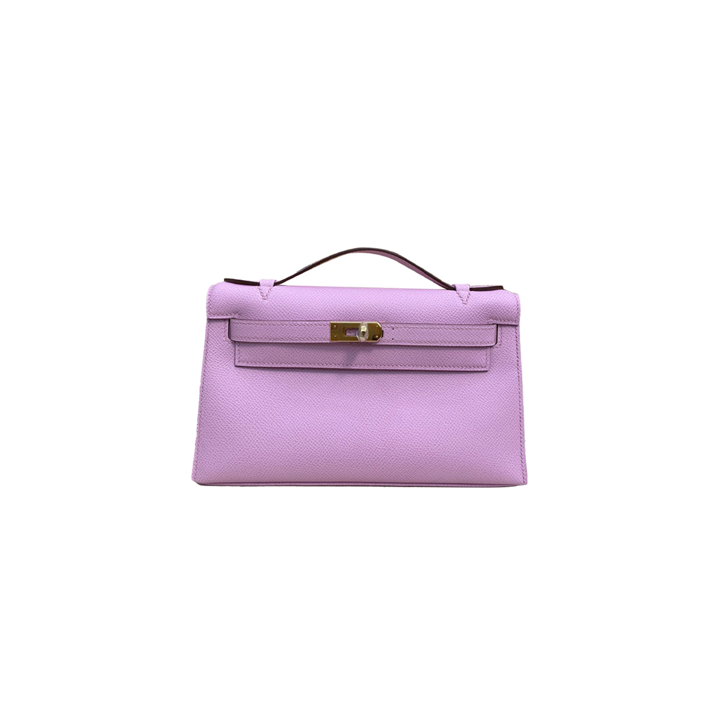 HERMES MINI KELLY FIRST GENERATION EPSOM MALLOW PURPLE (22*14*7cm) 